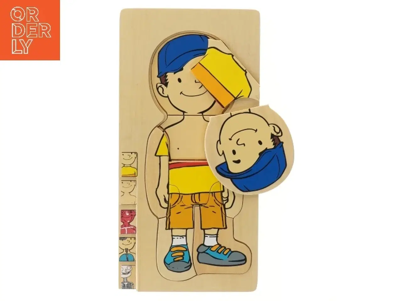 Billede 2 - Trælags puslespil (str. 29,5x14,5 cm)