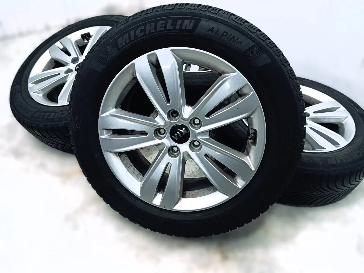 Billede 6 - 5x114,3 17" ET48,5 nav 67,1ø KIA vintersæt TPMS