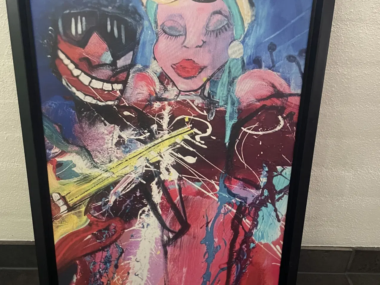 Billede 1 - Lærreds billeder uoriginale shu bi dua tema på san