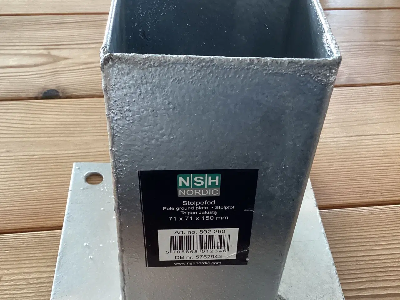 Billede 1 - Stolpefod NSH