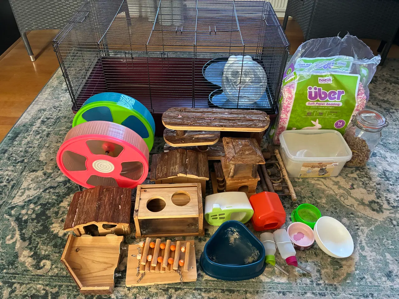 Billede 1 - Hamster bur med tilbehør