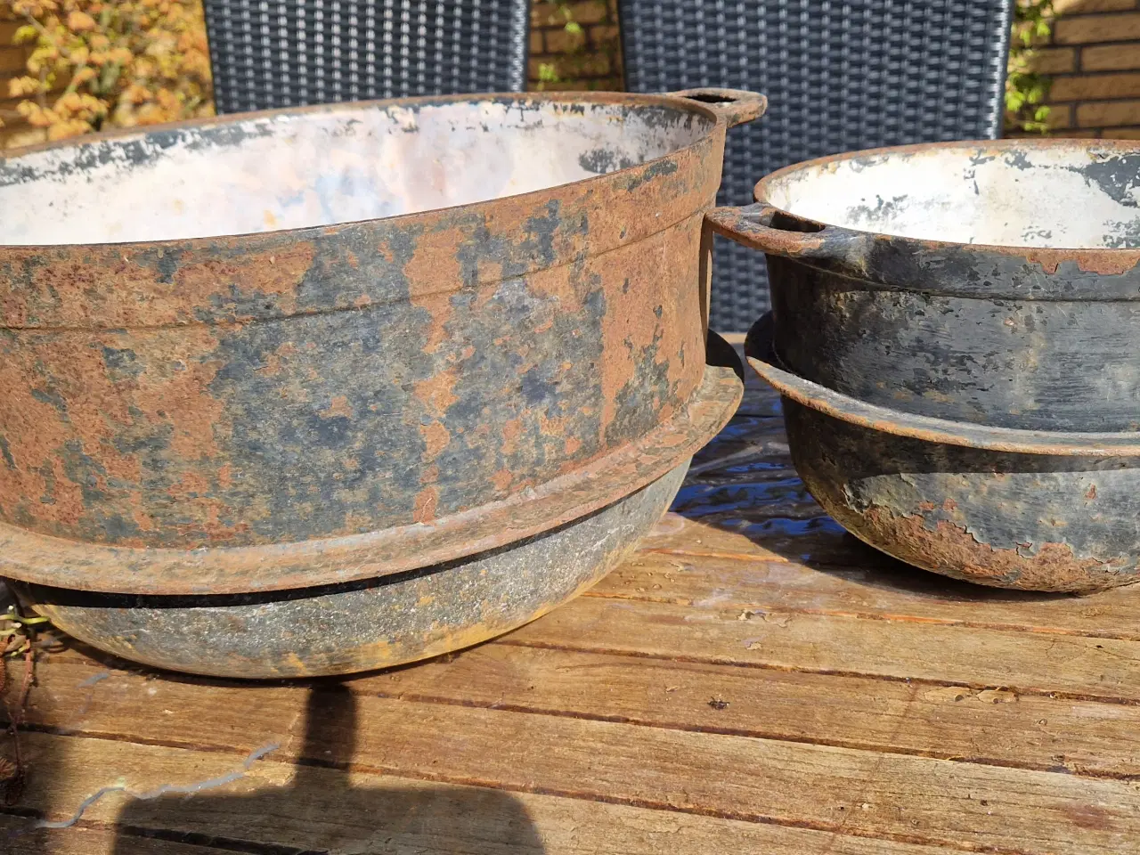 Billede 1 - Gamle Jerngryder (til f eks blomster)