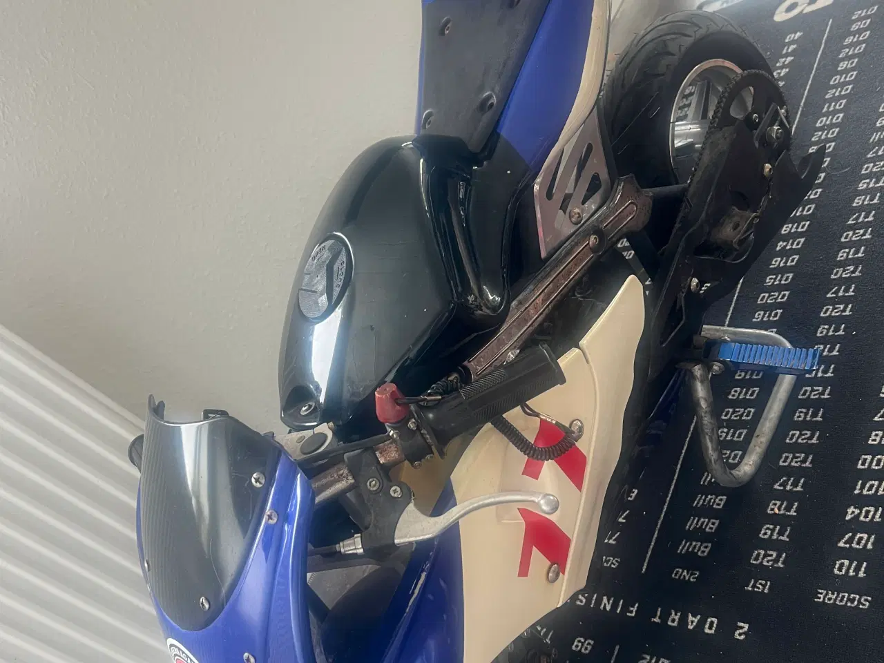 Billede 6 - Nitro Pocket Bike 49cc Benzin med Nøgle  – Mega fe