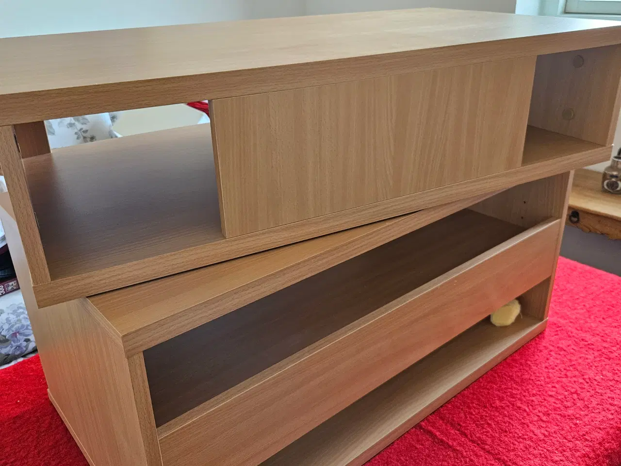 Billede 3 - Tvbord i bøgefiner 
