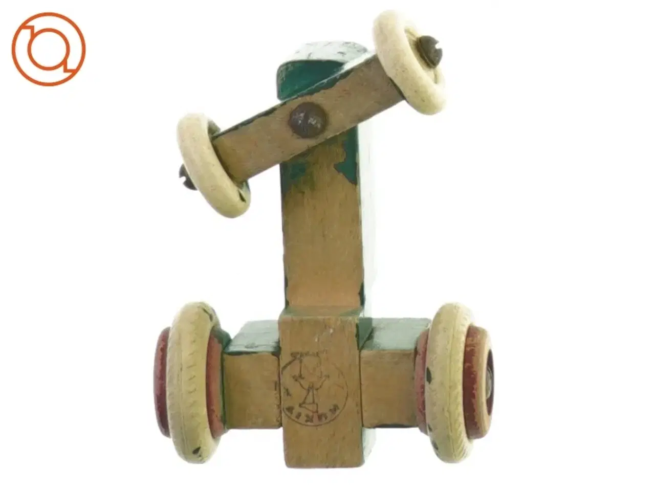 Billede 2 - HUKIT Træ Traktor bil Legetøj (str. 11 x 9 cm)