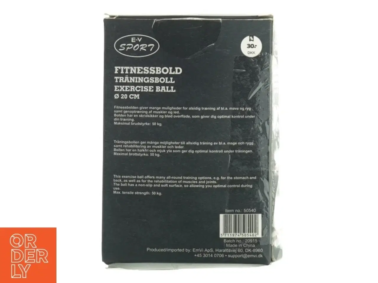 Billede 4 - Fitnessbold (str. Ø 20 cm)