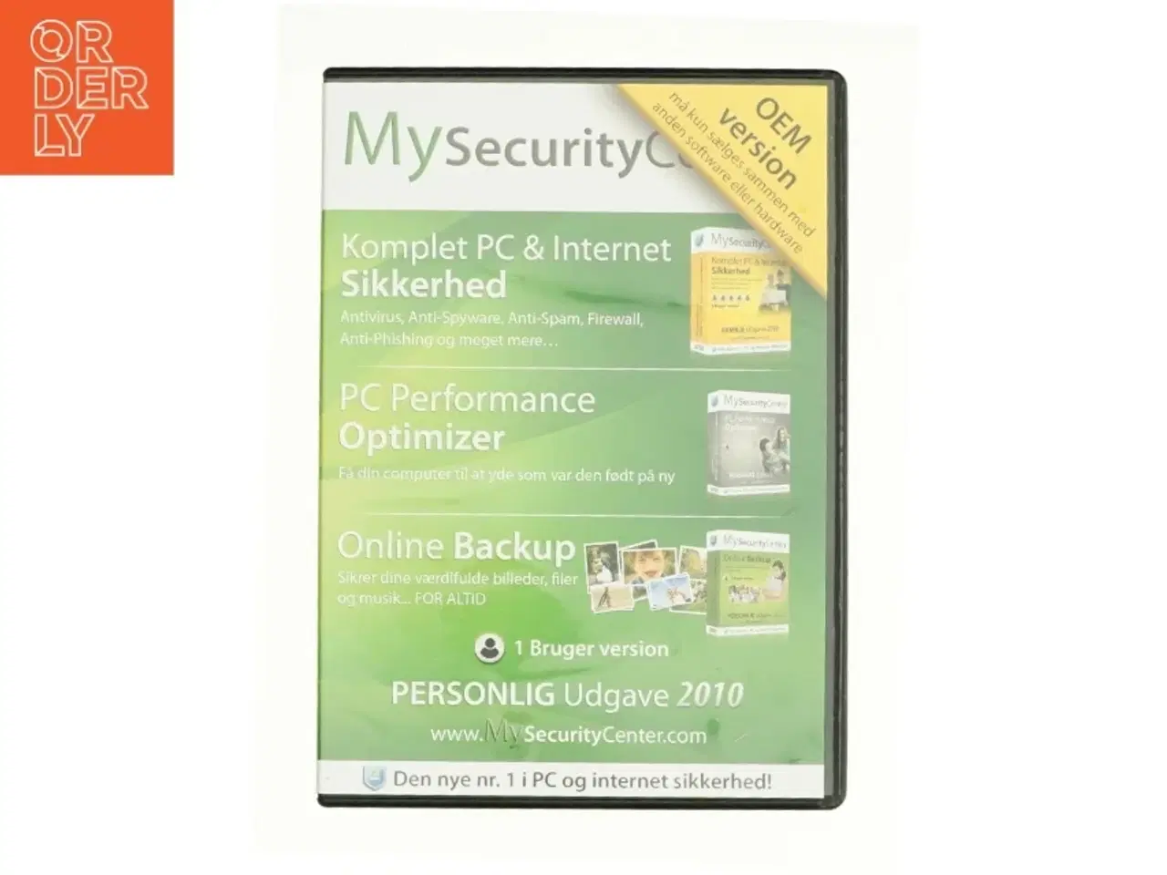 Billede 1 - My security center