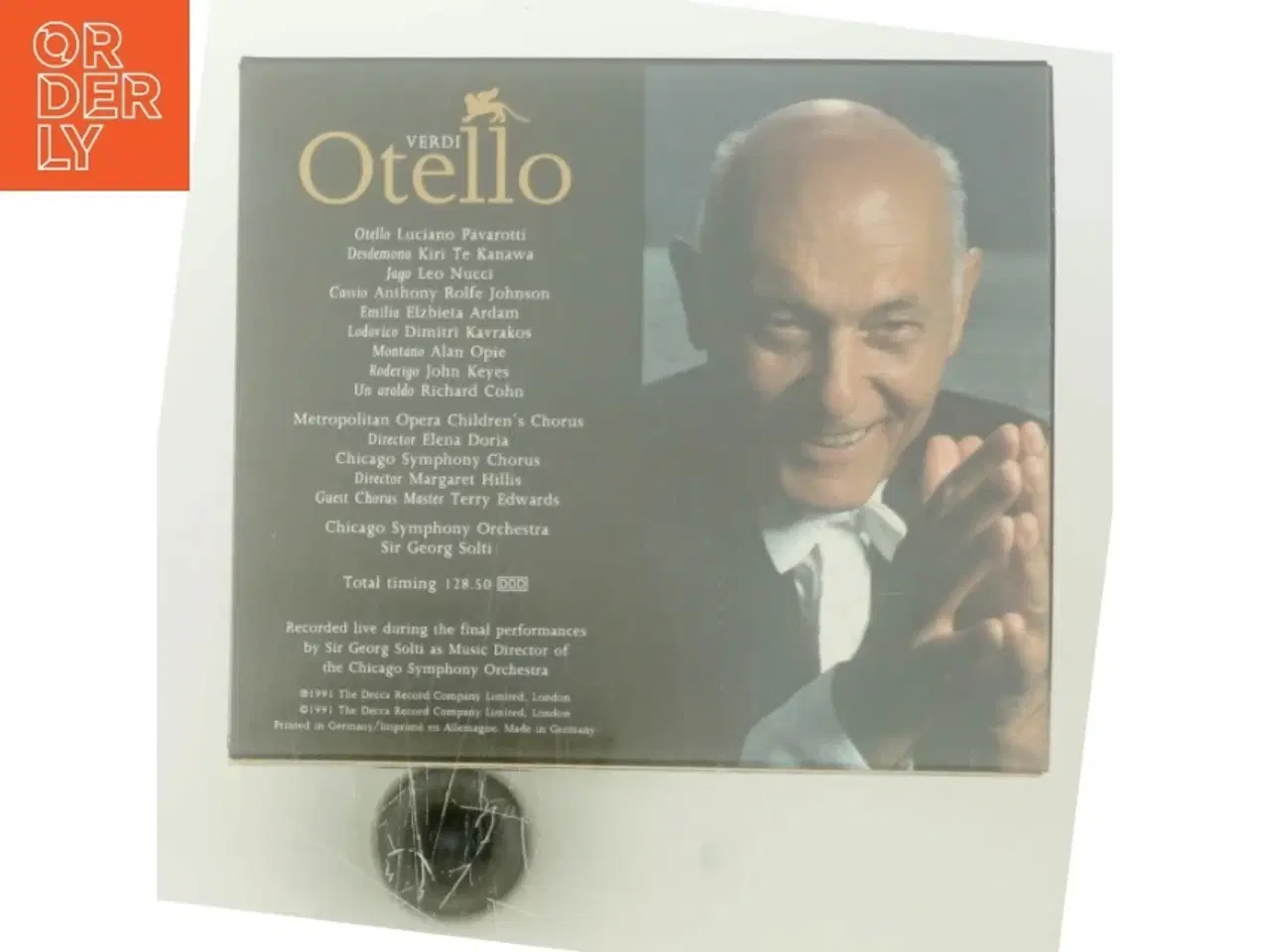 Billede 3 - Otello med Luciano Pavarotti (DVD)