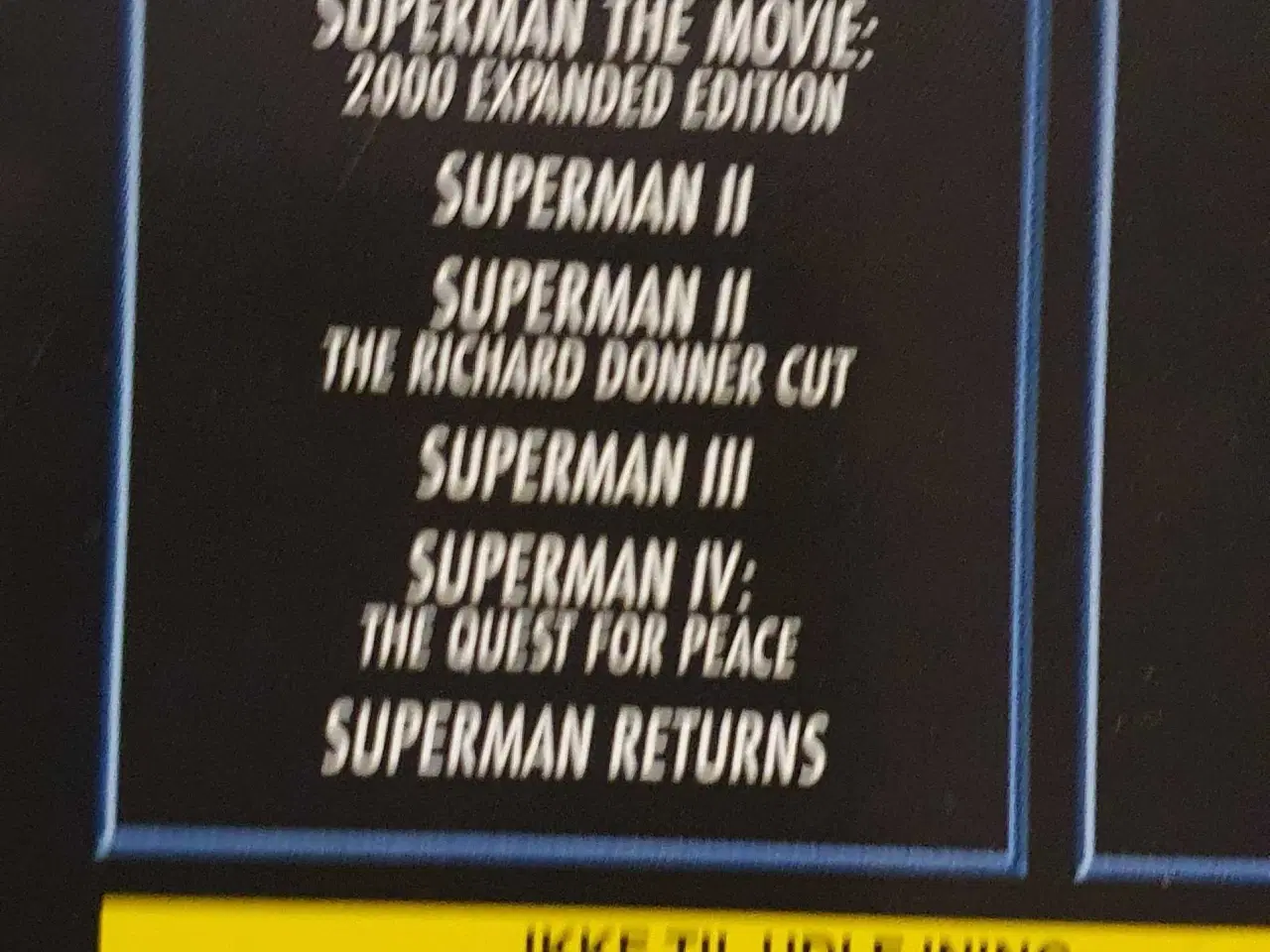 Billede 6 - Superman dvd boks