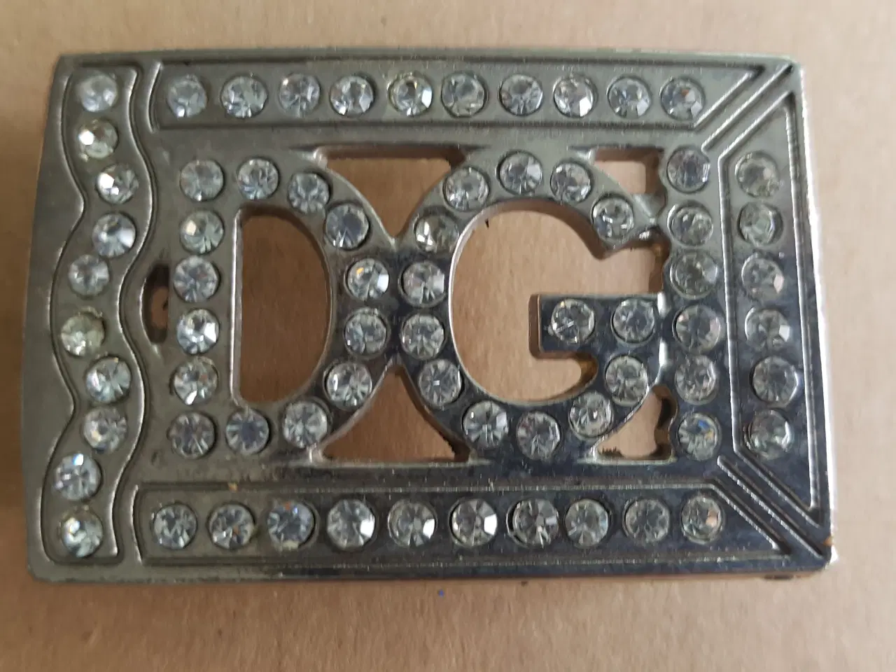 Billede 7 - Bæltespænder i sølvfarve metal