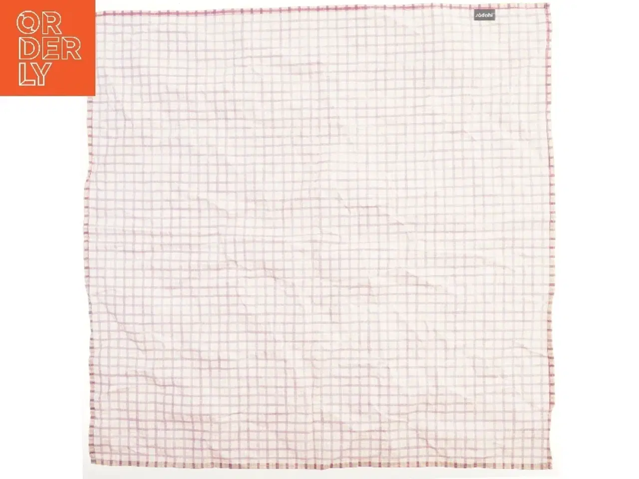 Billede 2 - Ternet stofserviet fra Sdahl (str. 77x77 cm)