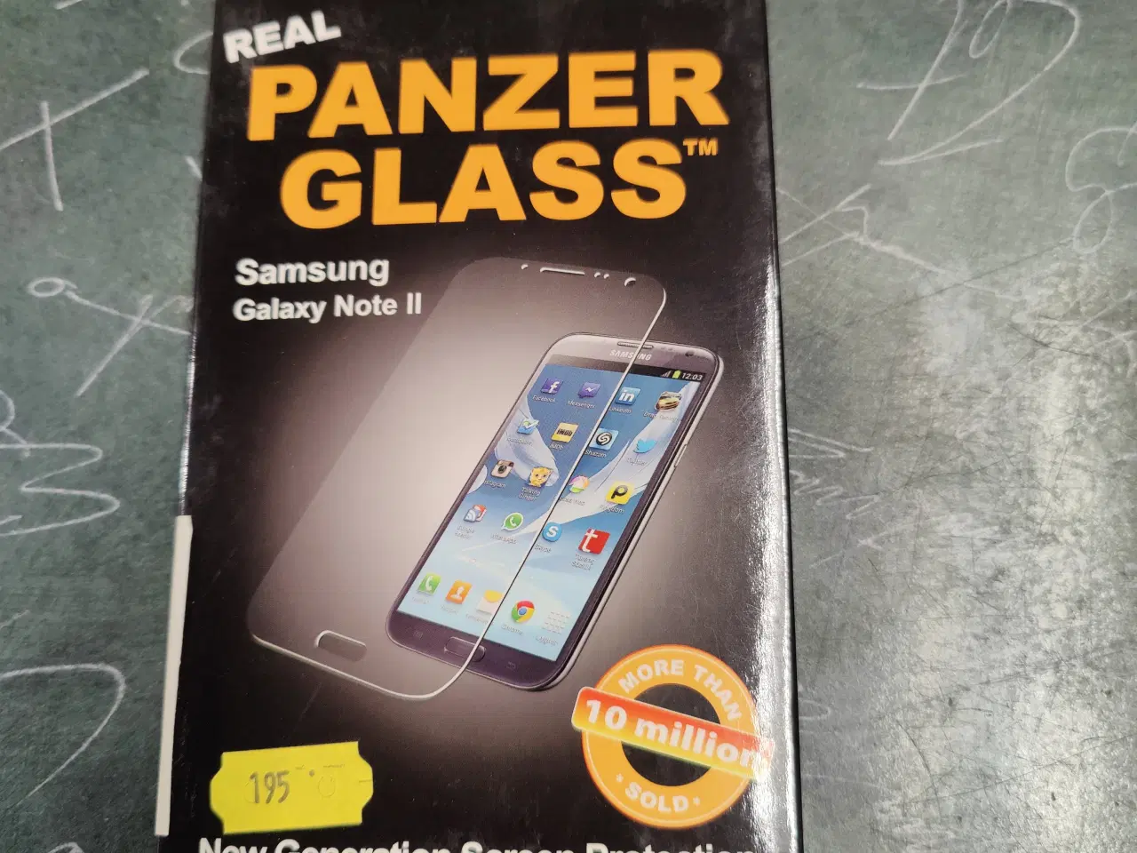 Billede 1 - Panzer glas til smartphone Galaxy note2