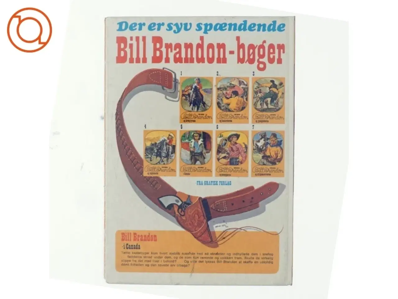 Billede 3 - Bill Brabdon i Canad af Sven Ingvar (bog)