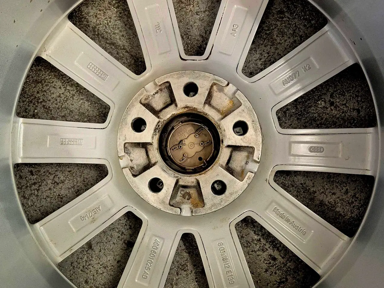 Billede 6 - AUDI A4 / A5 / A6 / A7 ORIGINAL ALUFÆLGE MED NYE S