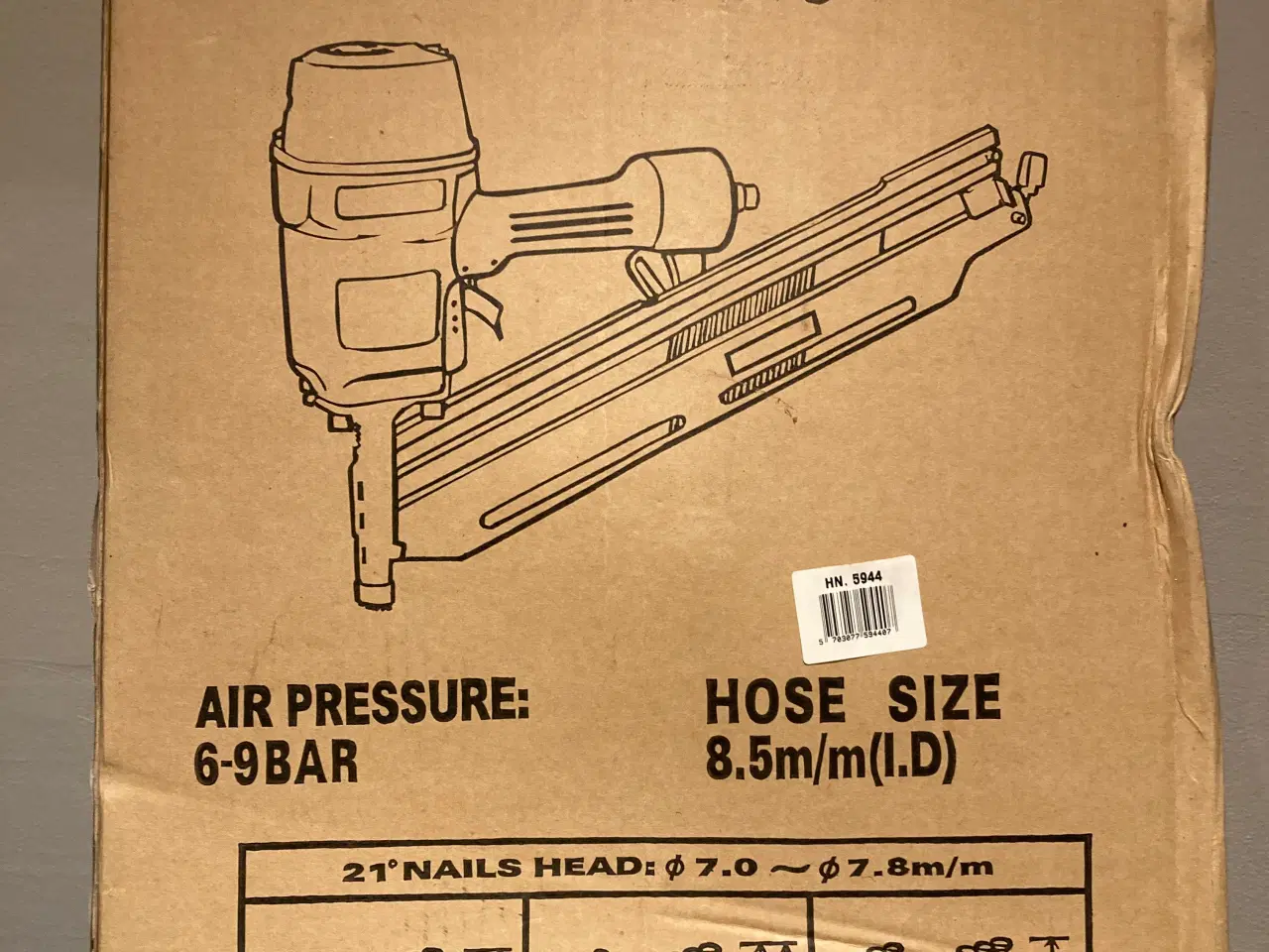 Billede 4 - Sømpistol til luft