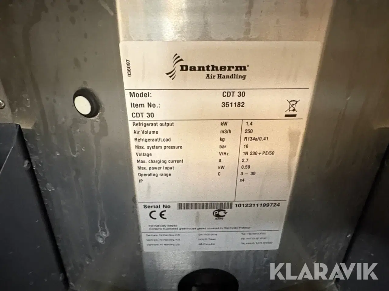 Billede 7 - Affugter Dantherm CDT 30