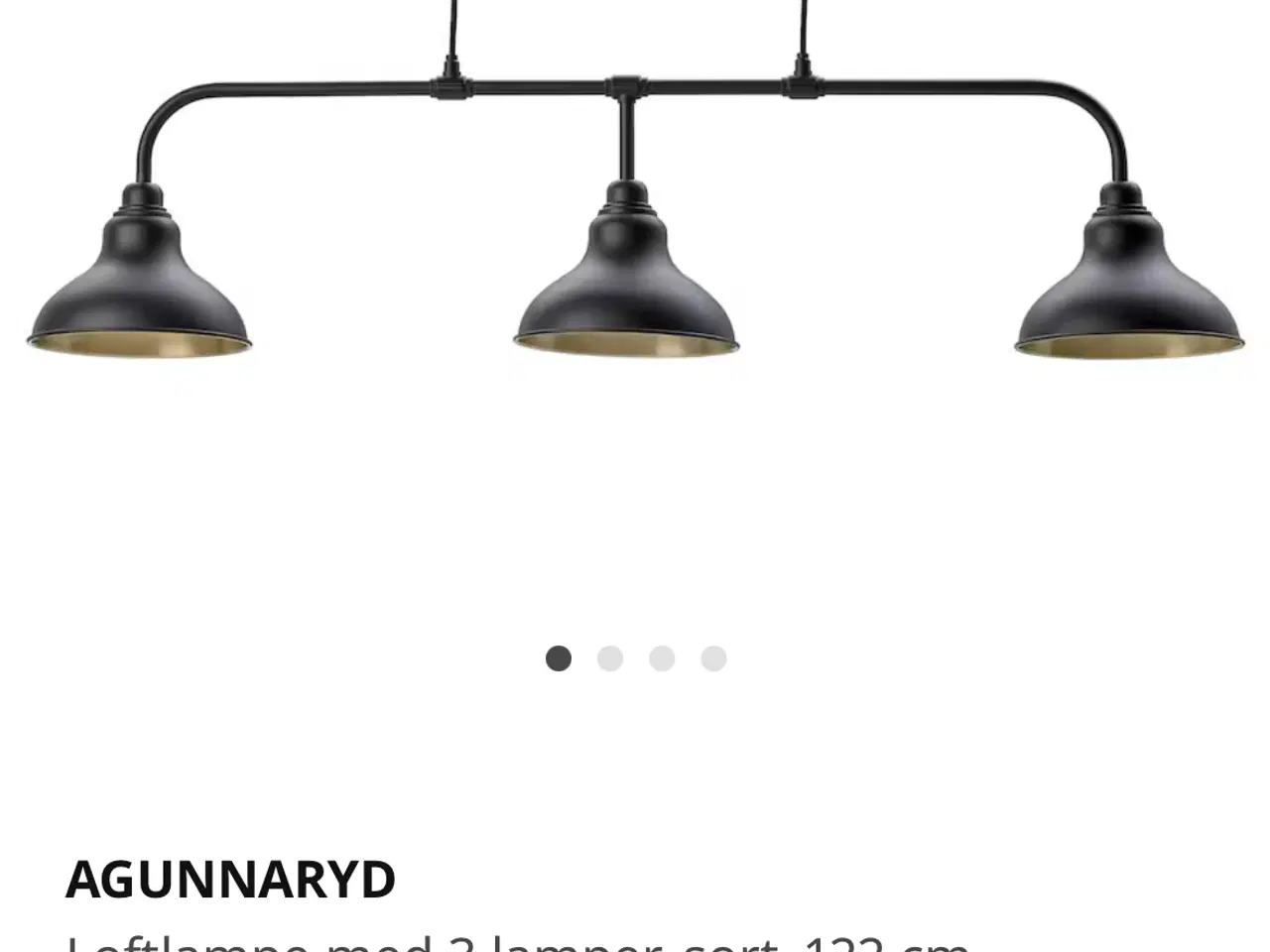 Billede 1 - Loftslampe fra ikea 