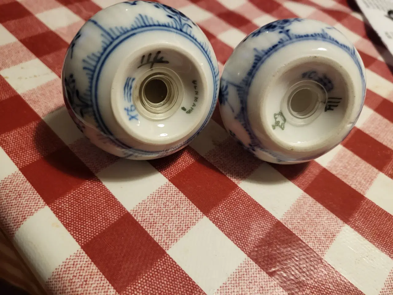 Billede 3 - Musselmalet halvblonde salt og peber 