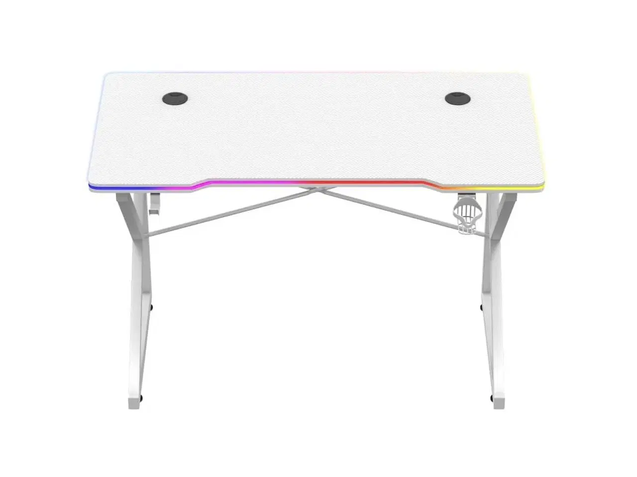 Billede 7 - Gamingbord Huzaro Hero 1.7 RGB – hvid