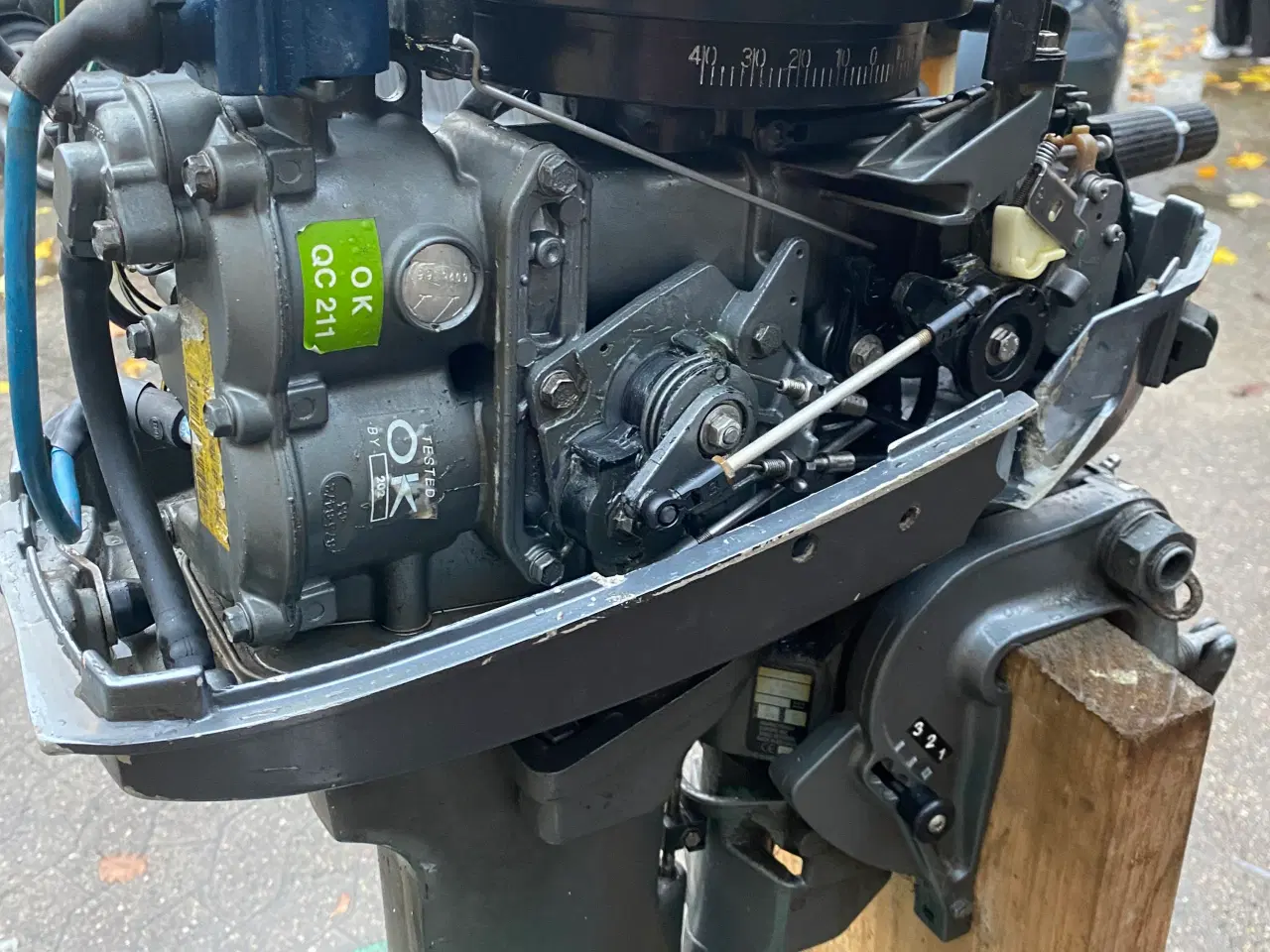 Billede 2 - Mariner viking 8hk 2T langt ben påhængsmotor 