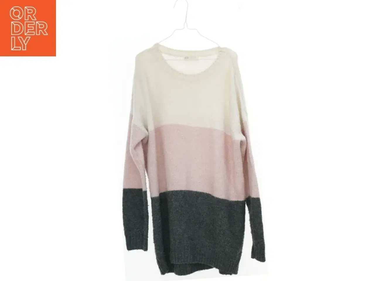Billede 1 - Farvet stribet sweater fra H&M (str. 152)