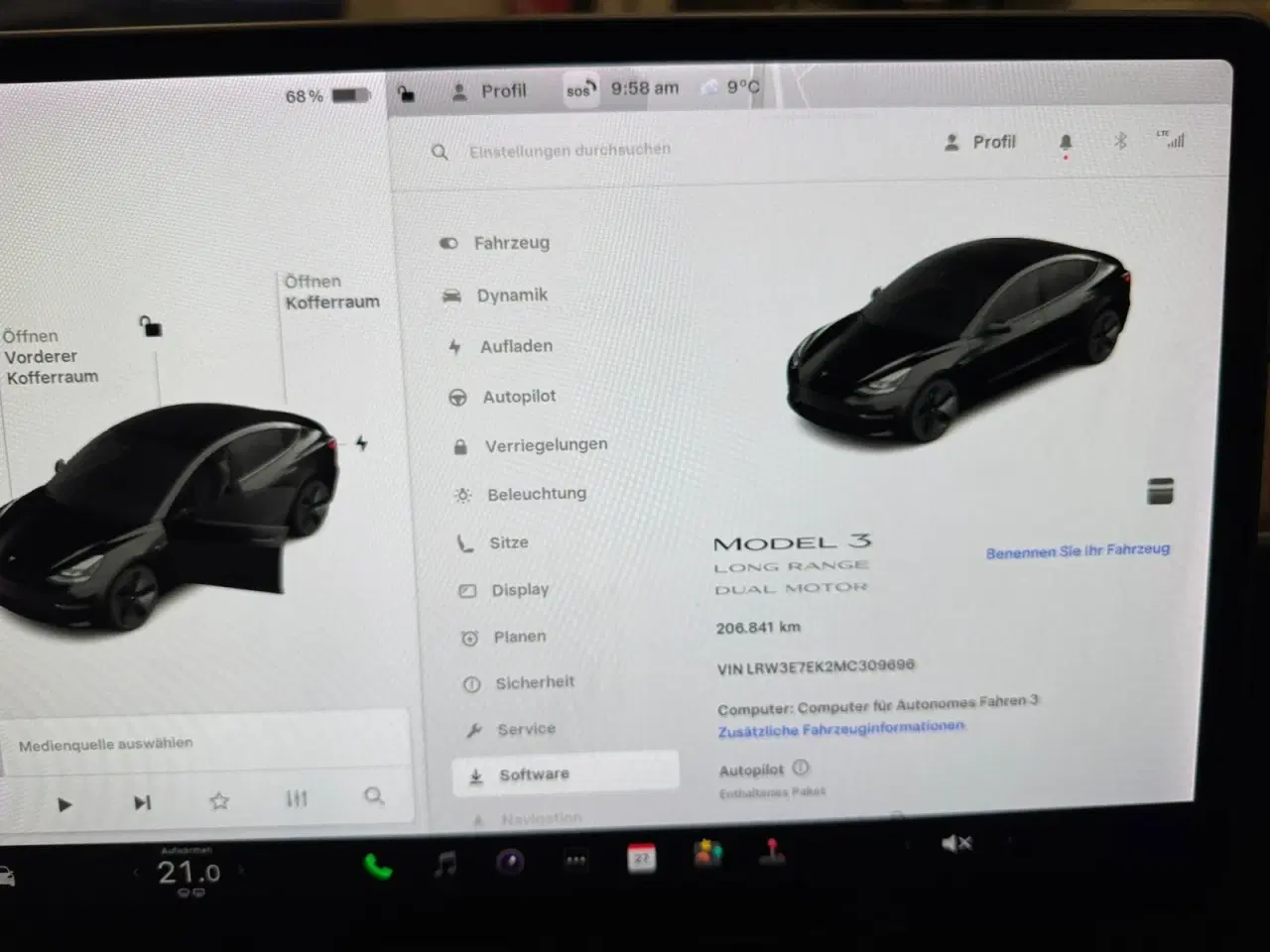 Billede 6 - Tesla Model 3  Long Range AWD