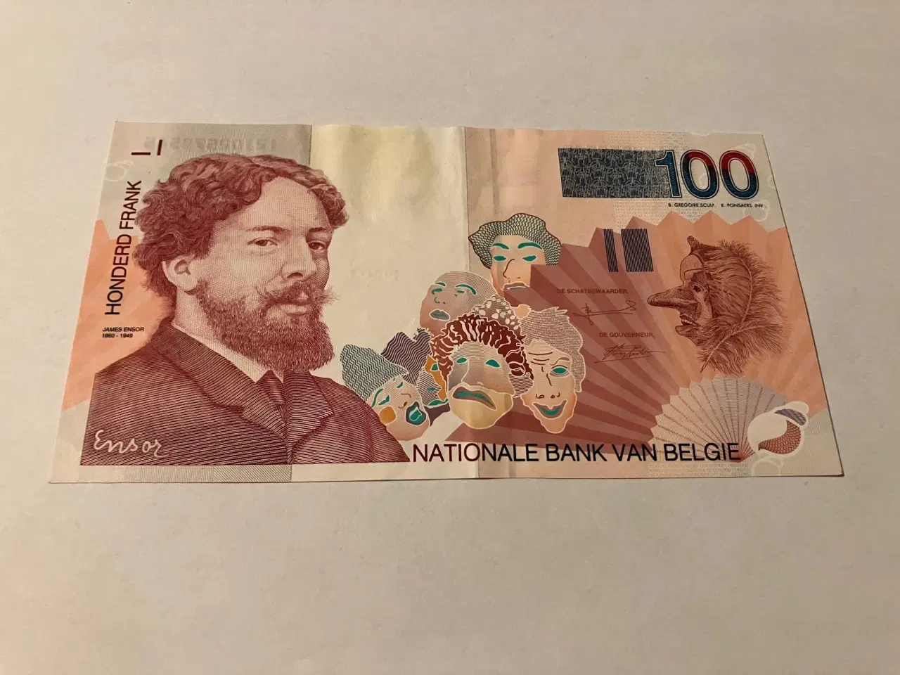 Billede 1 - 100 Francs Belgium