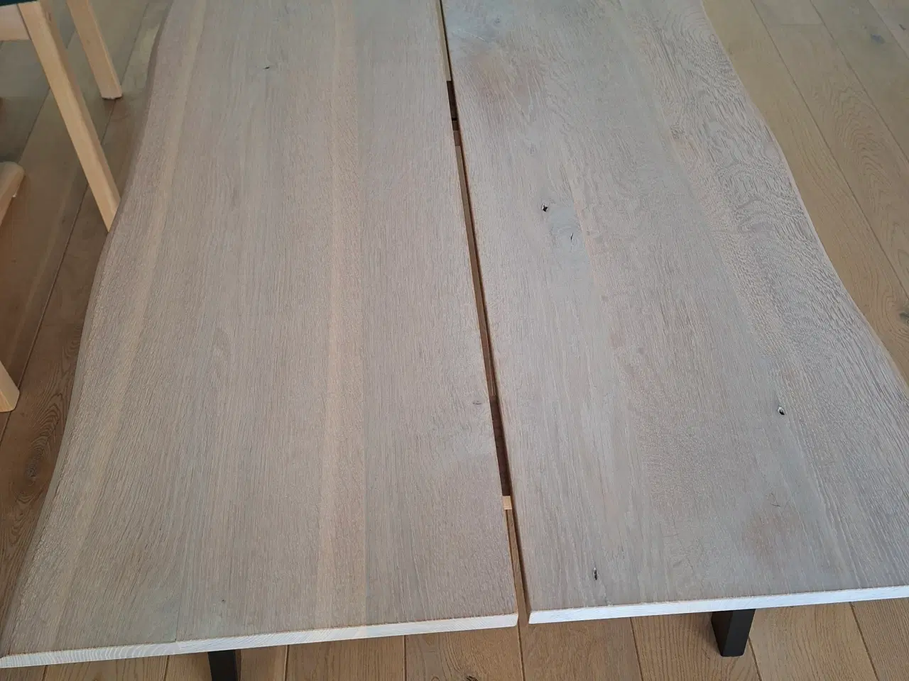 Billede 2 - Planke sofabord i massiv eg