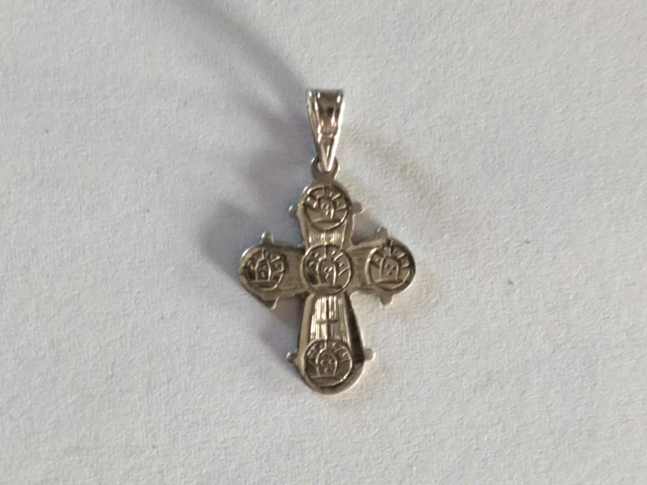 Billede 2 - Super Flot Dagmar Kors i Sølv 