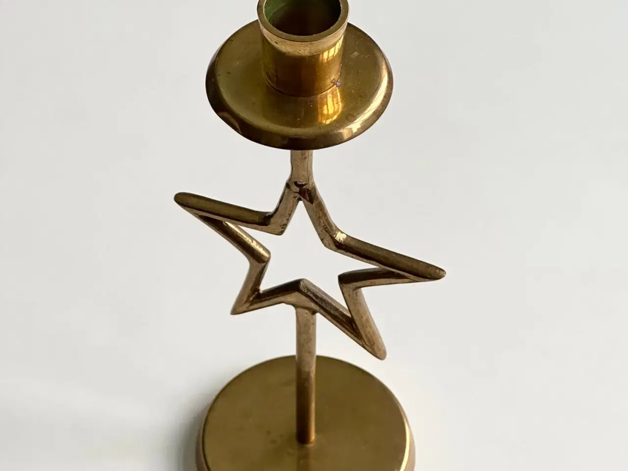Billede 2 - Messingstage m stjerne