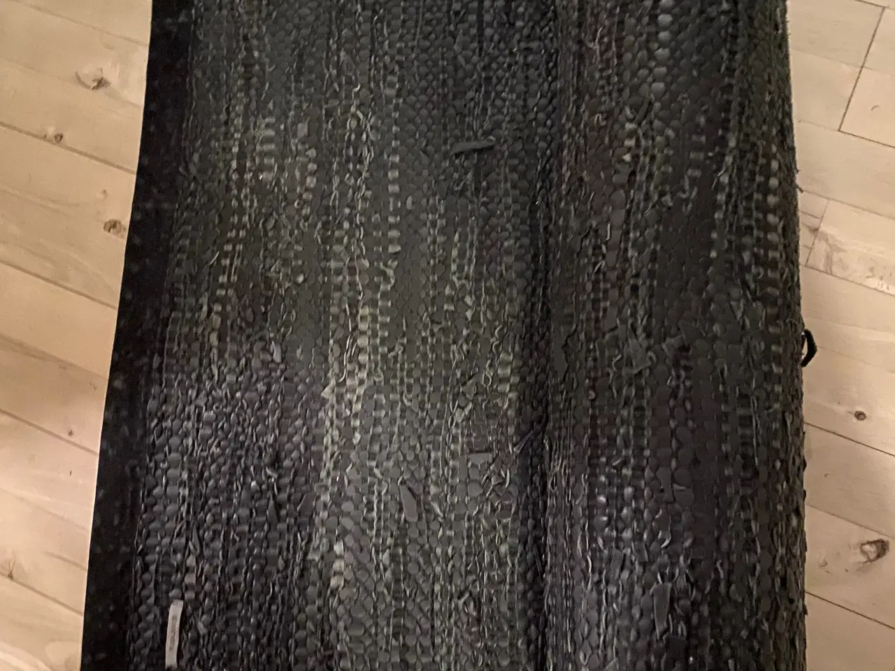 Billede 1 - Læder klude tæppe