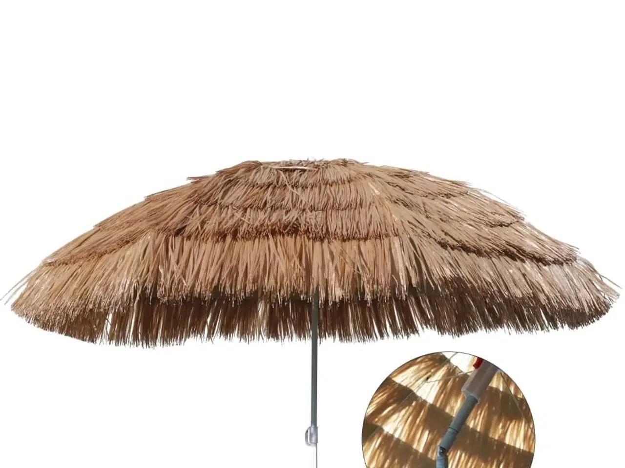 Billede 2 - strandparasol Hawaï 160 cm beige