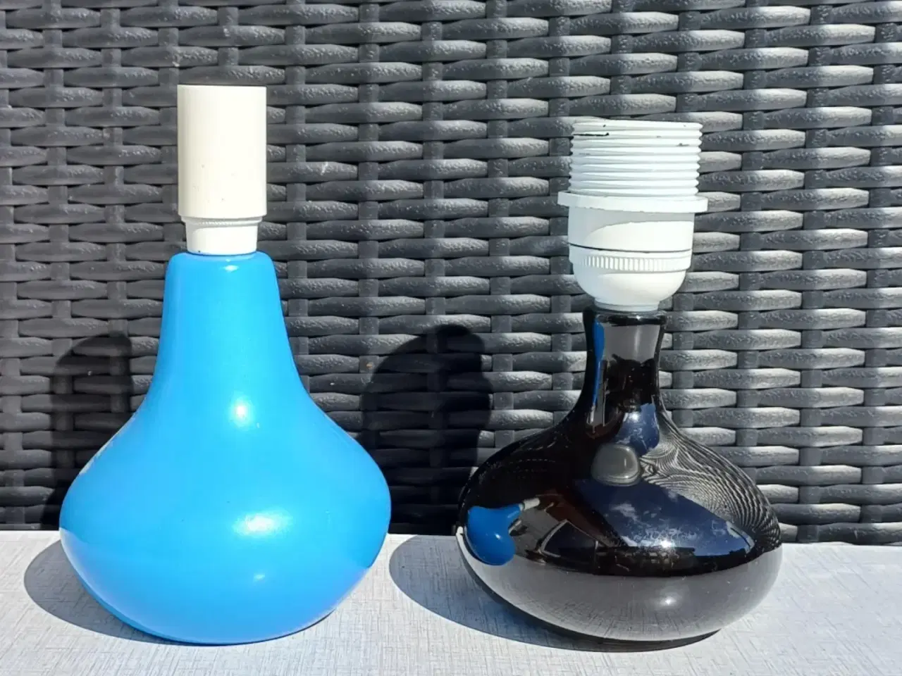 Billede 3 - Forskellige retro bordlamper.