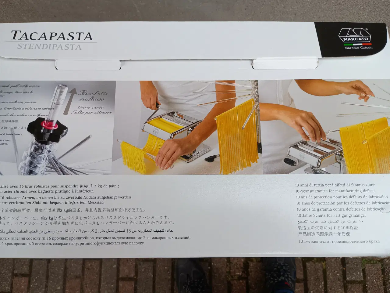 Billede 4 - Marcato pastatørrestativ. NYT.