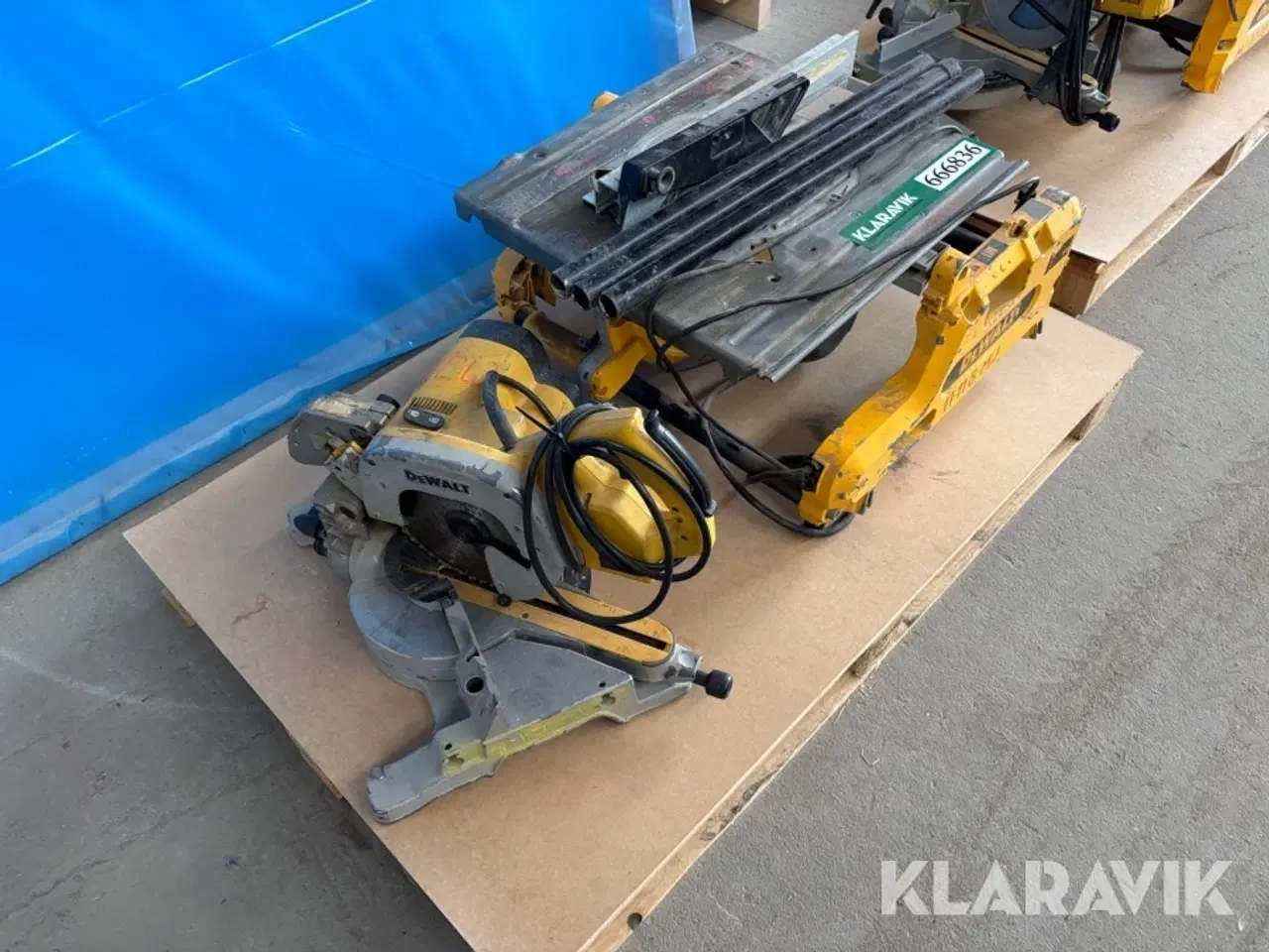 Billede 3 - Bordrundsav + kapsav Dewalt DW743 + DW707