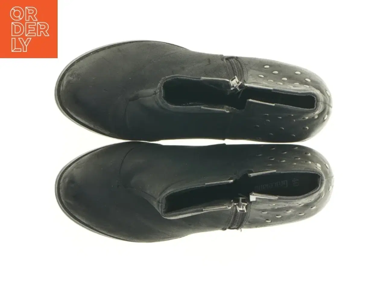 Billede 4 - Brugte sorte ankelstøvler fra Graceland (str. 40)