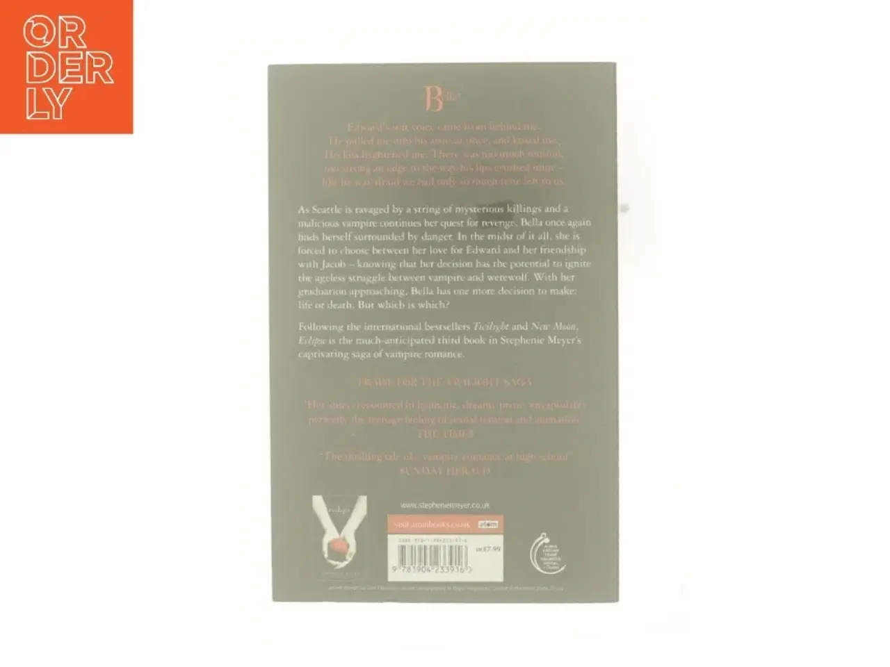 Billede 3 - Eclipse (eBook) af Stephenie Meyer (Bog)