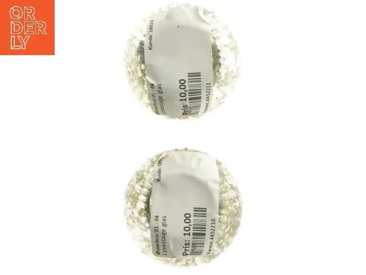 Billede 3 - Glaslysestager Ø 6 cm (str. Ø 6 cm)