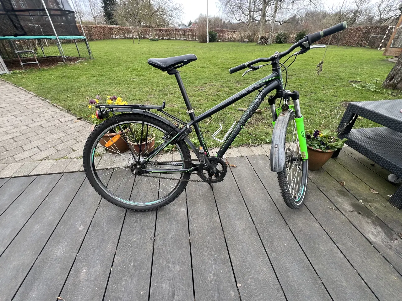 Billede 2 - Kildemoes Intruder MTB 26’ grøn cykel - brugt