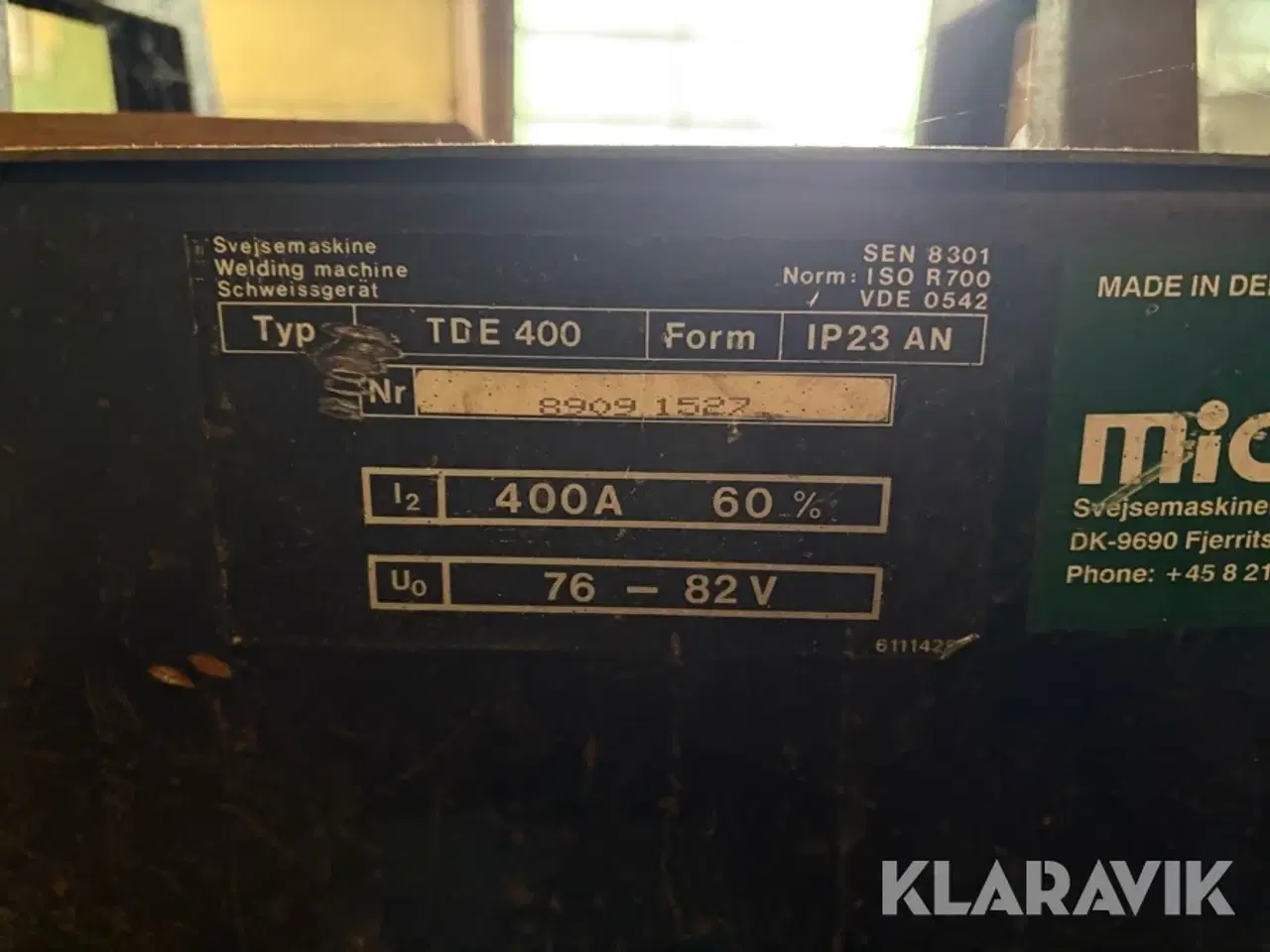 Billede 6 - Svejsemaskine Migatronic LDE 250 + TDE 400