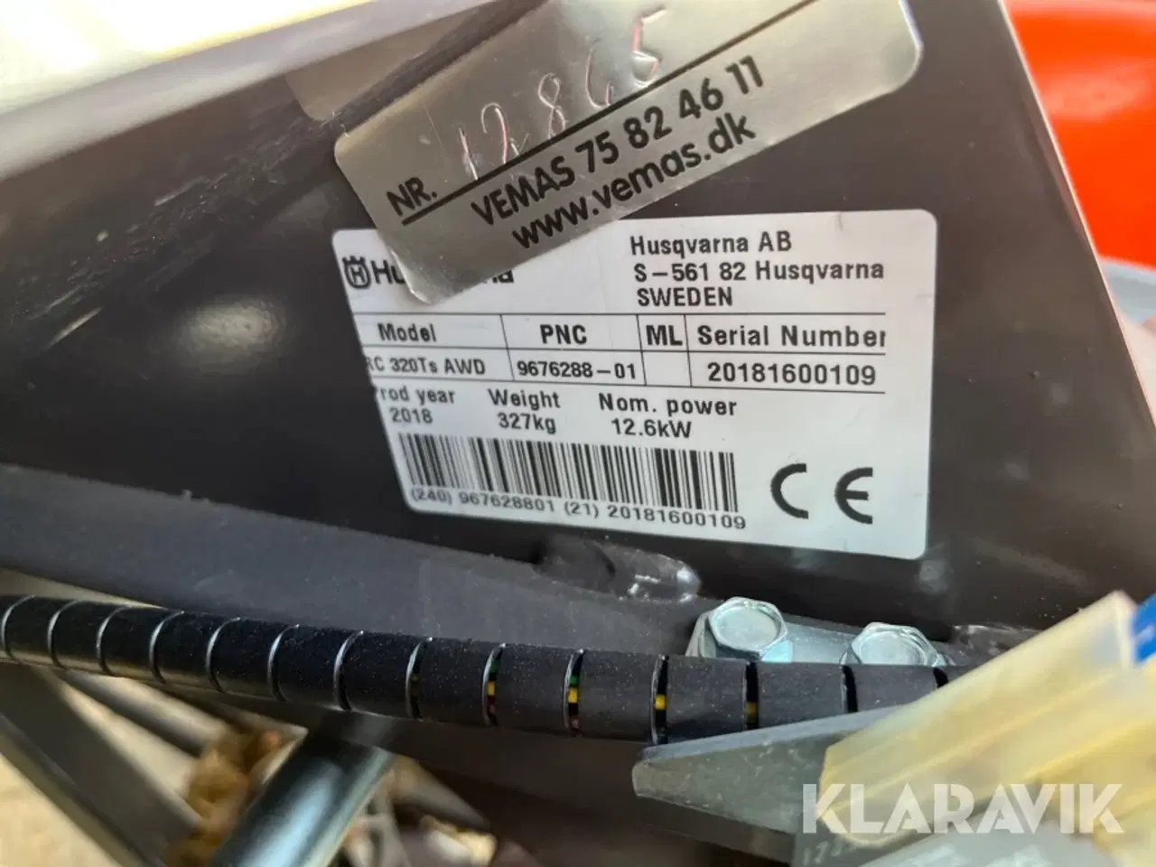 Billede 5 - Klipper med opsamler Husqvarna RC 320Ts AWD
