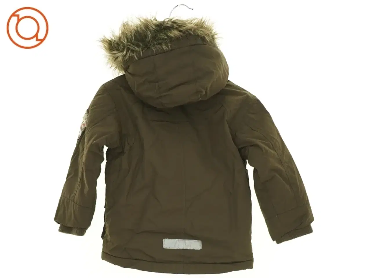 Billede 2 - Varm Parka Vinter jakke med aftagelig hætte og pelskant (str. 86 cm)