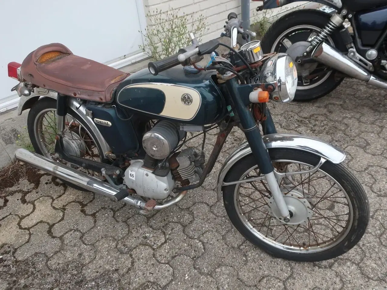 Billede 1 - Knallert YAMAHA YB1 50cc 4 gear/drejeventil