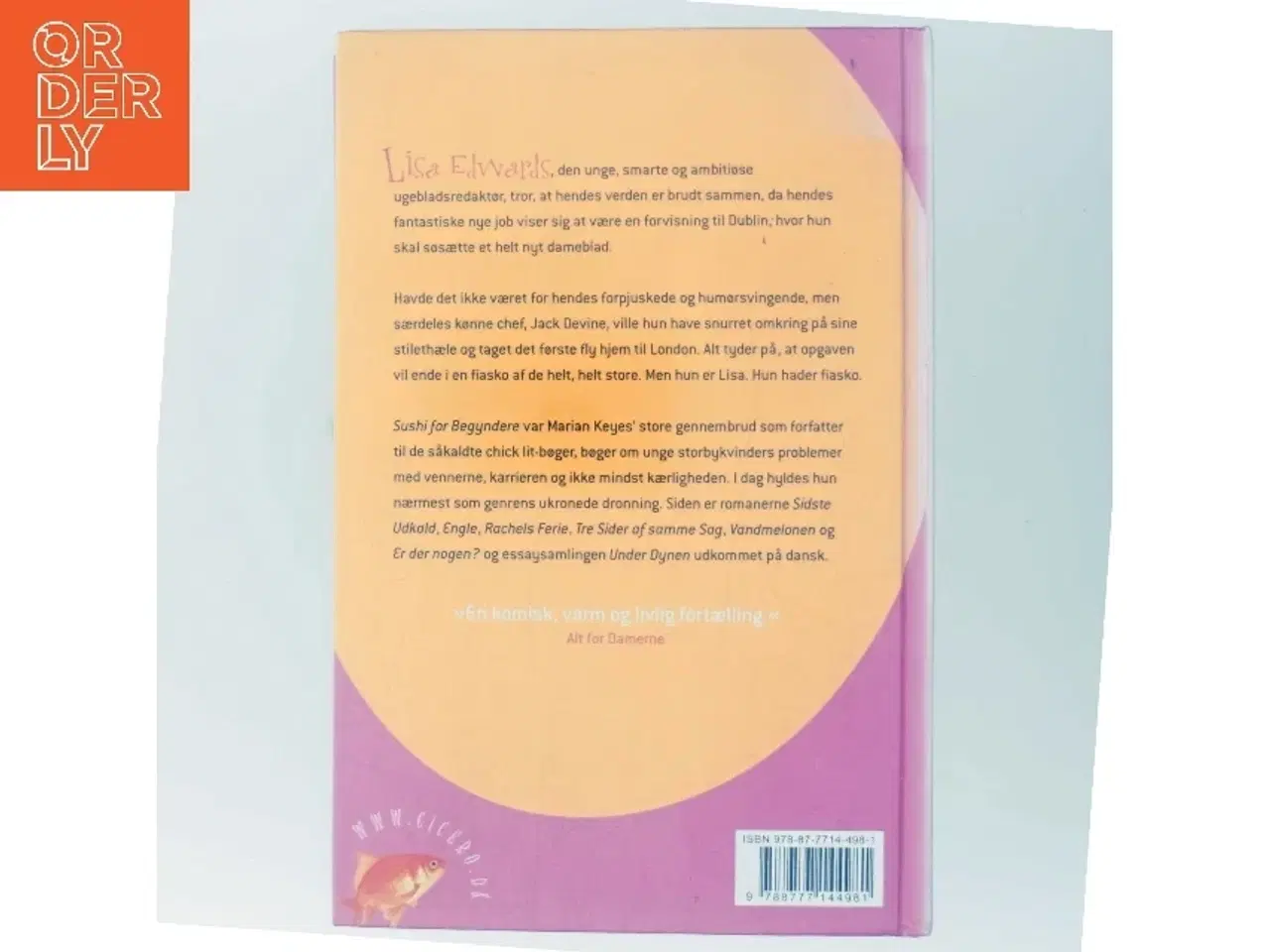 Billede 3 - Sushi for begyndere af Marian Keyes (Bog)