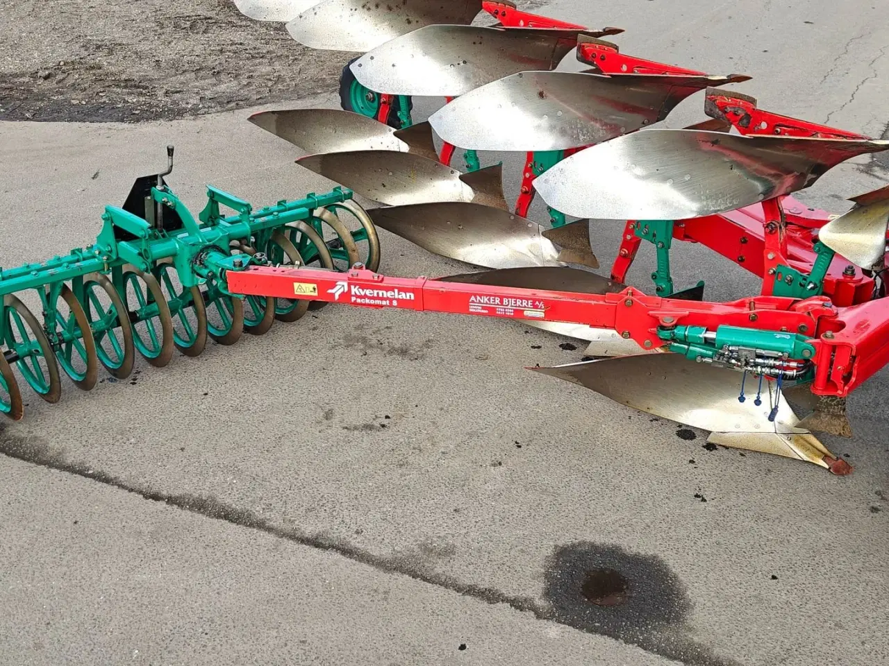 Billede 1 - Kverneland LB 100-5 furet hydr variabel Packomat S