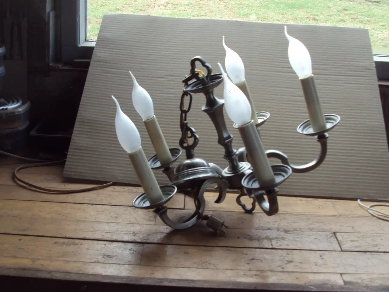 Billede 1 - Lysekrone , 5 armet 
