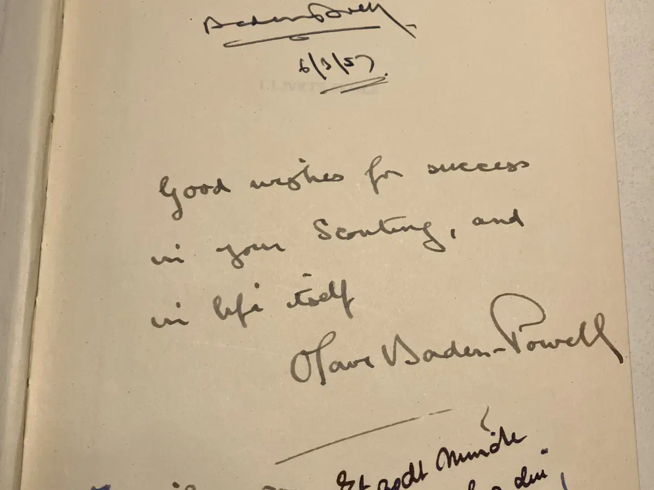 Billede 2 - "I livets skole" af Lord Baden Powell