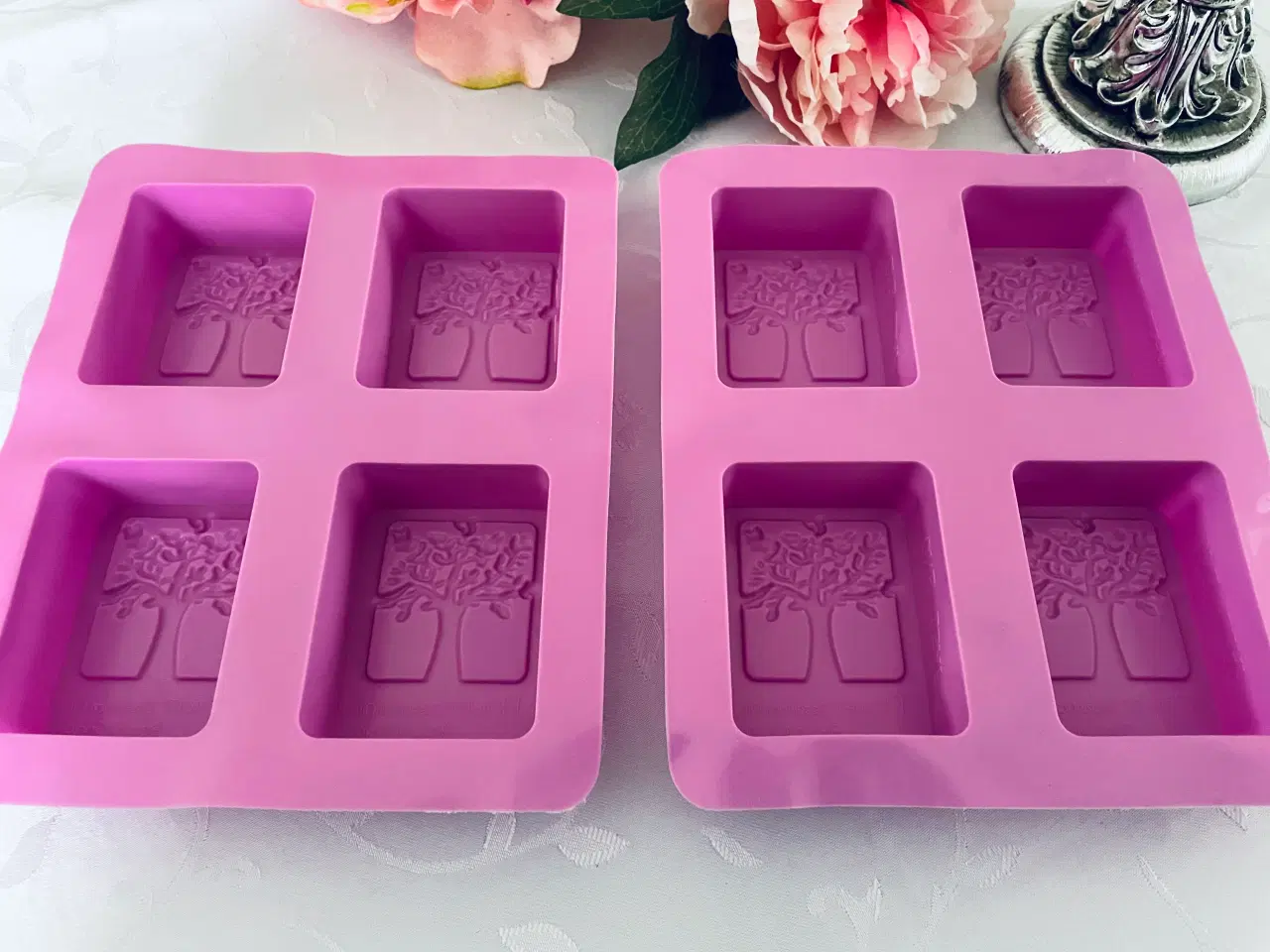 Billede 1 - 2 x sæbeforme / støbeforme 