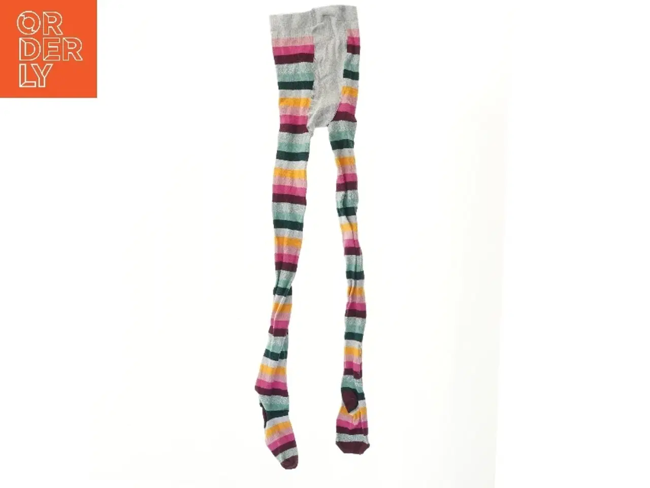 Billede 2 - Stribede strømpebukser fra H&M (str. 140)