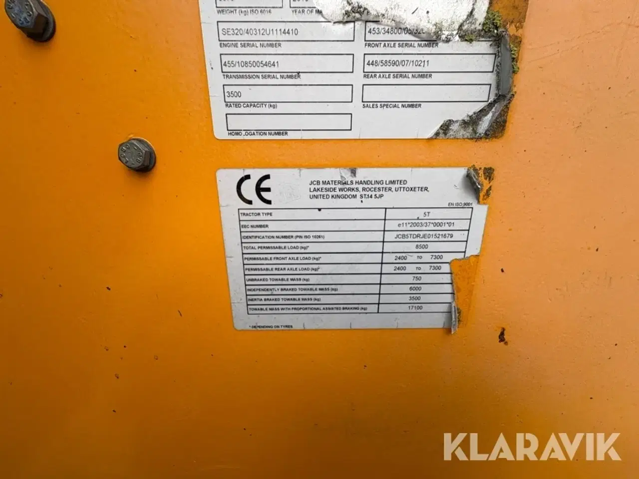 Billede 12 - Teleskoplæsser JCB 535.95